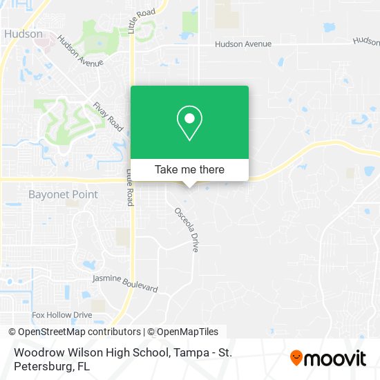 Mapa de Woodrow Wilson High School