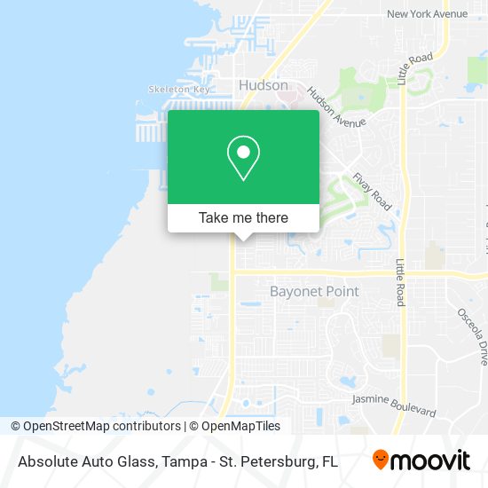 Absolute Auto Glass map
