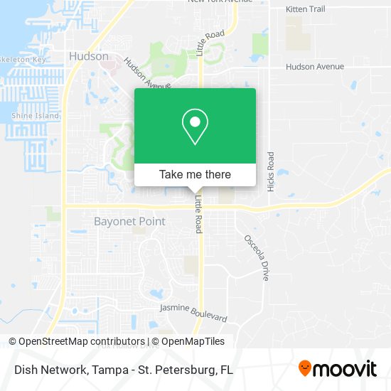 Dish Network map