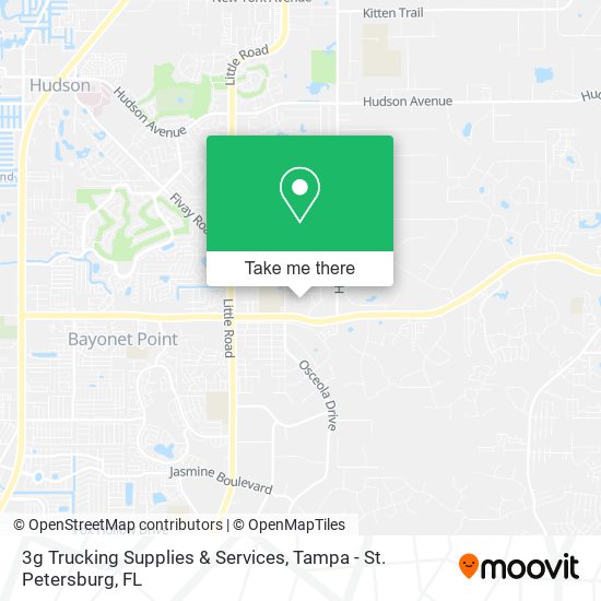 3g Trucking Supplies & Services map