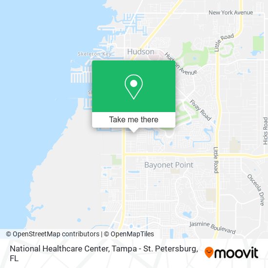National Healthcare Center map