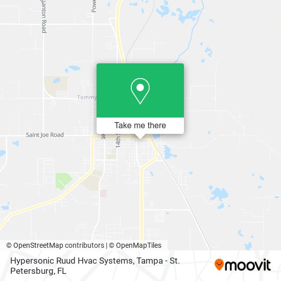 Hypersonic Ruud Hvac Systems map