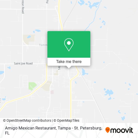 Amigo Mexican Restaurant map