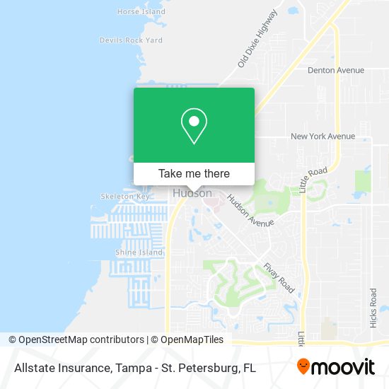 Allstate Insurance map