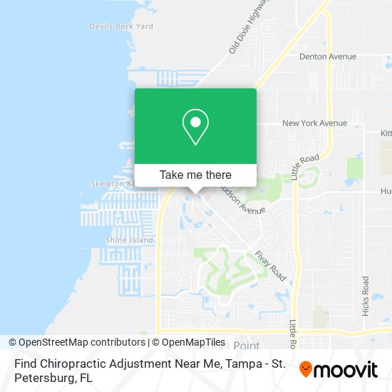 Find Chiropractic Adjustment Near Me map