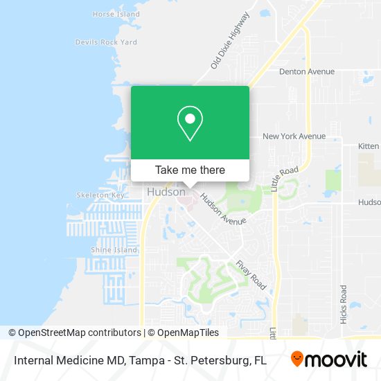 Internal Medicine MD map