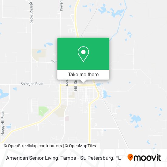 Mapa de American Senior Living
