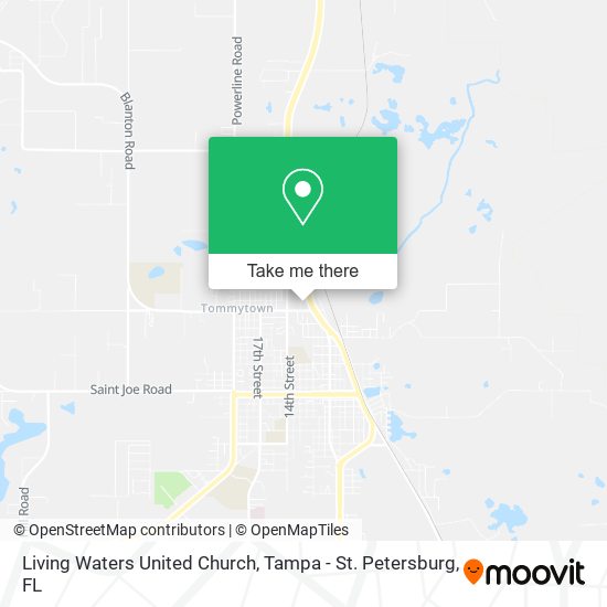 Mapa de Living Waters United Church