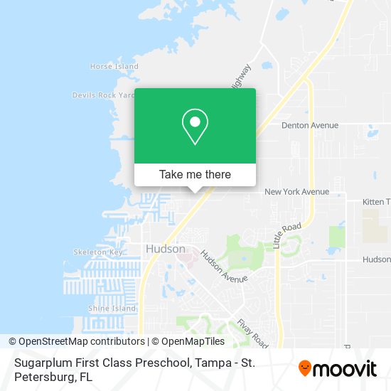 Sugarplum First Class Preschool map