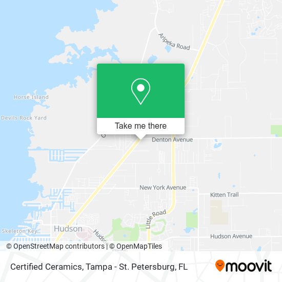 Certified Ceramics map