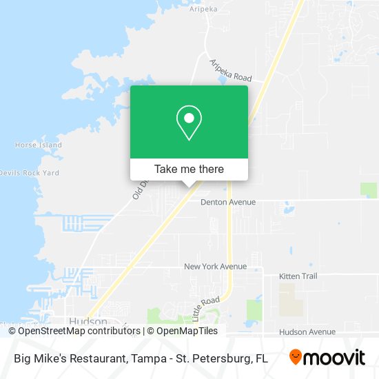 Big Mike's Restaurant map