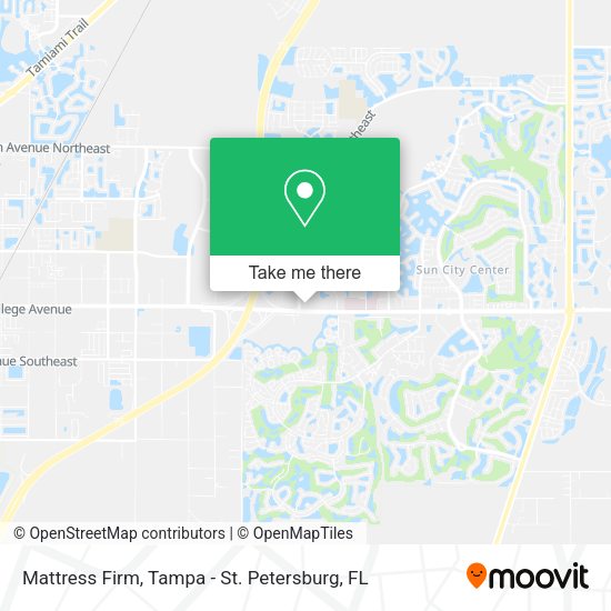 Mapa de Mattress Firm