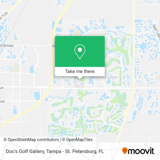 Doc's Golf Gallery map
