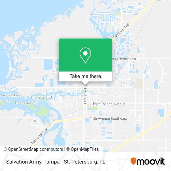 Mapa de Salvation Army
