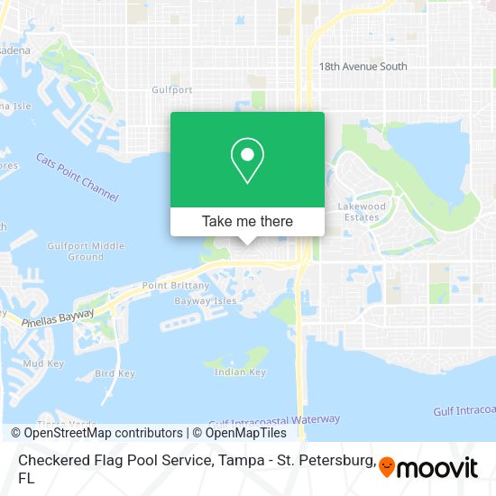 Mapa de Checkered Flag Pool Service