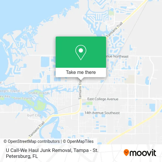 U Call-We Haul Junk Removal map