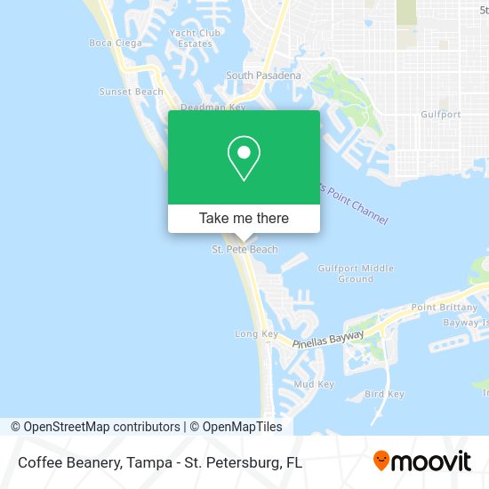 Coffee Beanery map