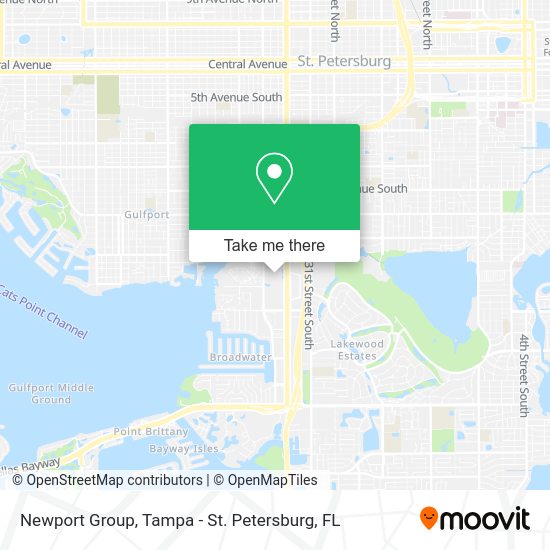 Newport Group map