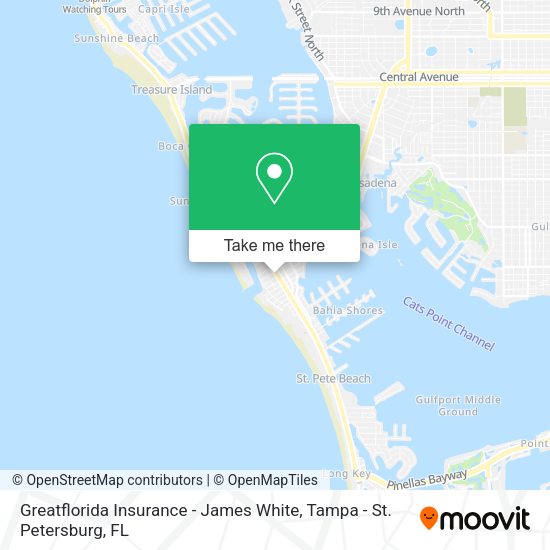 Mapa de Greatflorida Insurance - James White