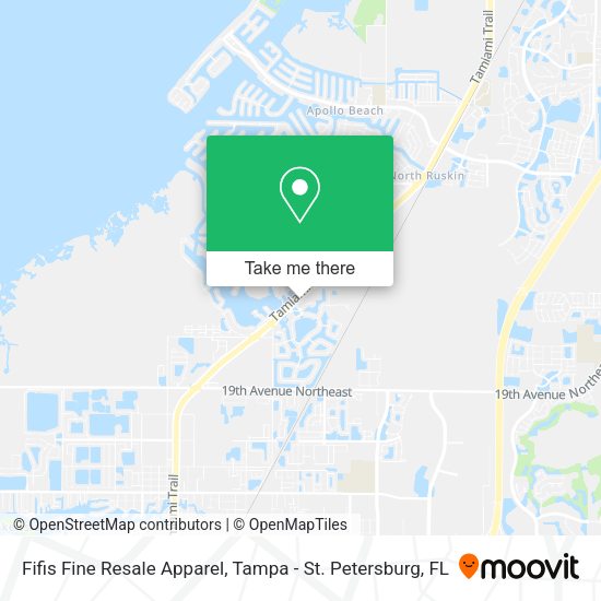 Mapa de Fifis Fine Resale Apparel