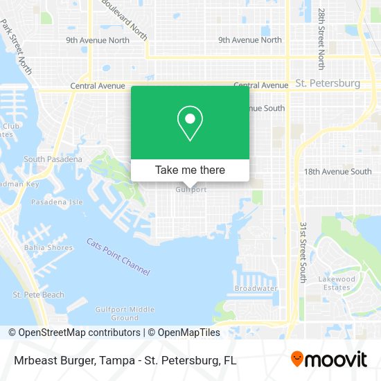 Mrbeast Burger map