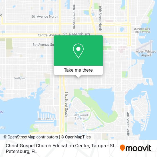 Christ Gospel Church Education Center map
