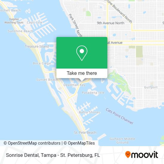 Sonrise Dental map