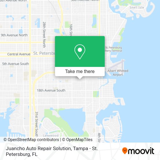 Juancho Auto Repair Solution map