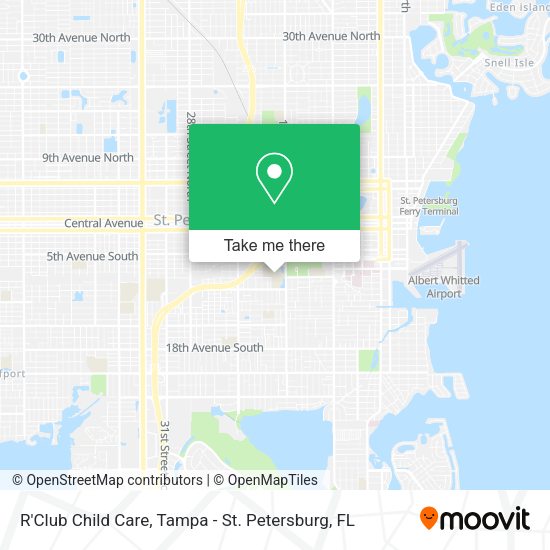 Mapa de R'Club Child Care