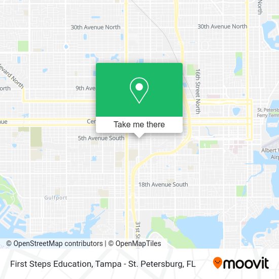 First Steps Education map