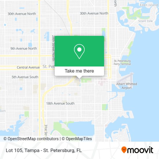 Lot 105 map
