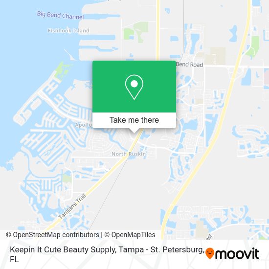 Mapa de Keepin It Cute Beauty Supply