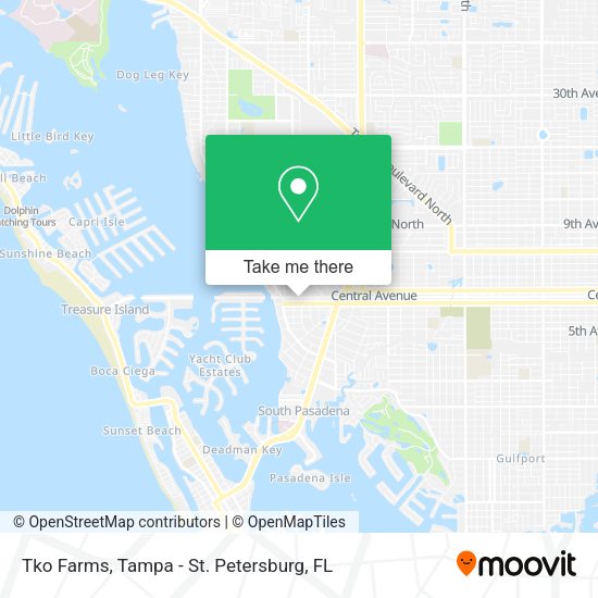 Tko Farms map