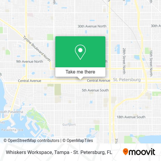 Whiskers Workspace map