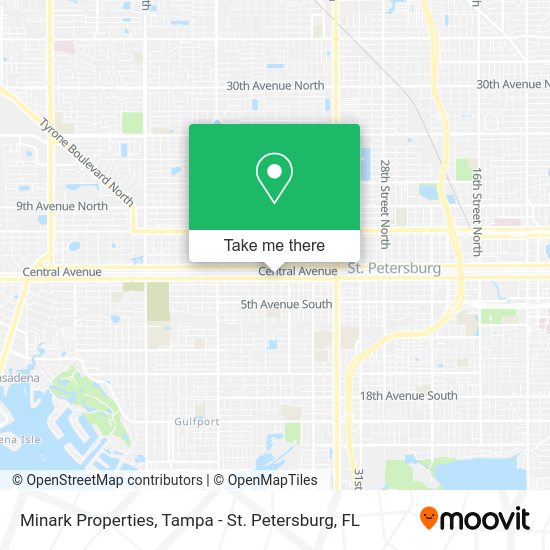 Minark Properties map