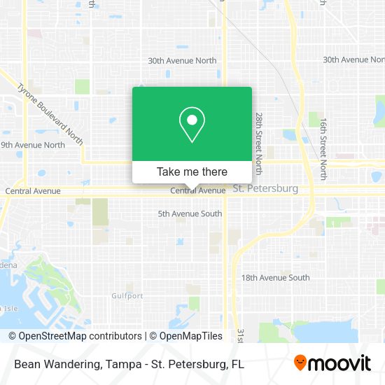 Bean Wandering map