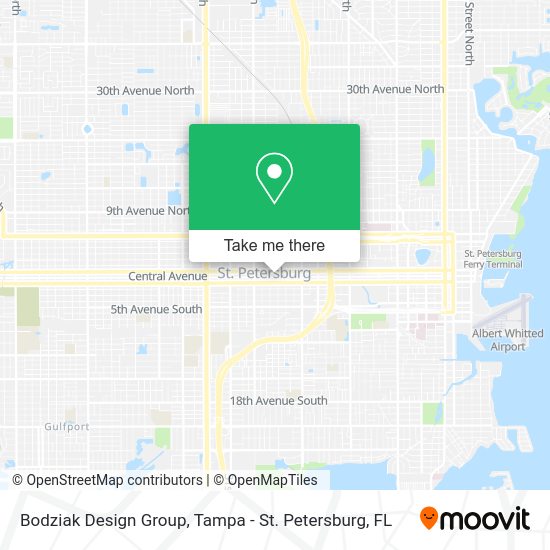 Mapa de Bodziak Design Group