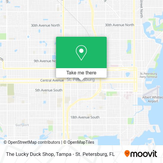 Mapa de The Lucky Duck Shop