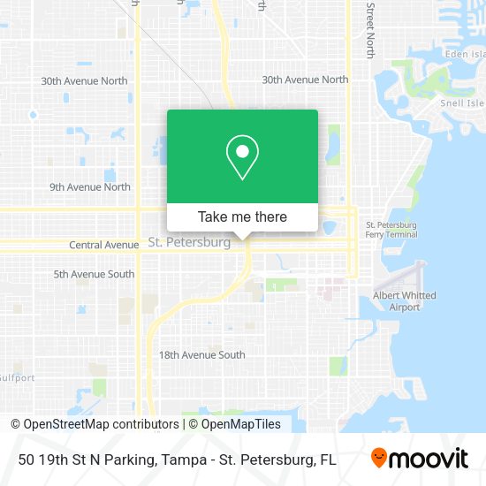 50 19th St N Parking map
