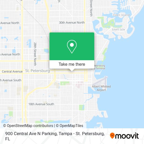 900 Central Ave N Parking map