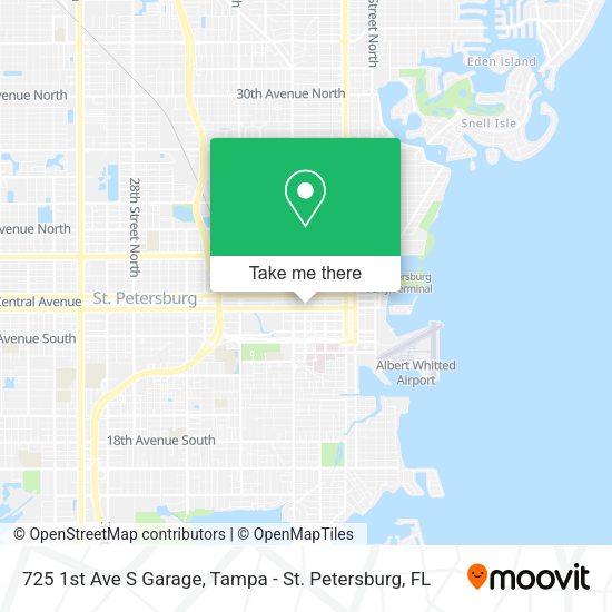 Mapa de 725 1st Ave S Garage