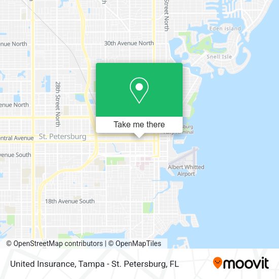 United Insurance map