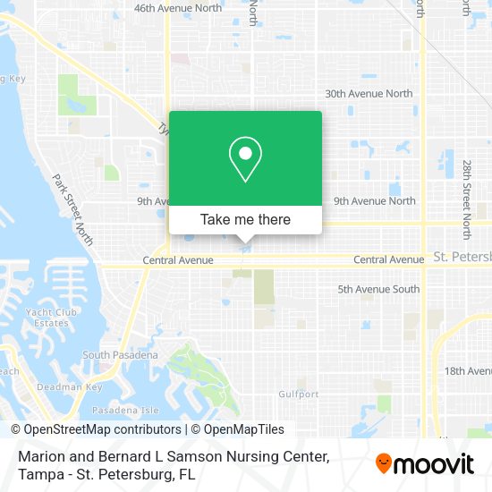Mapa de Marion and Bernard L Samson Nursing Center