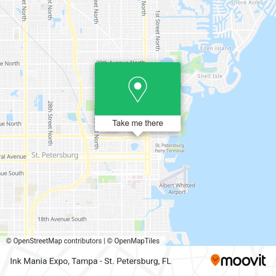 Ink Mania Expo map