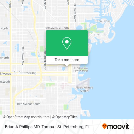 Mapa de Brian A Phillips MD
