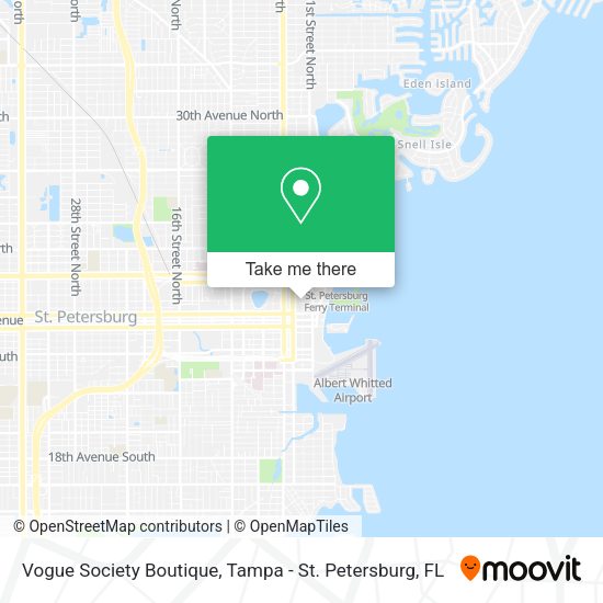Mapa de Vogue Society Boutique