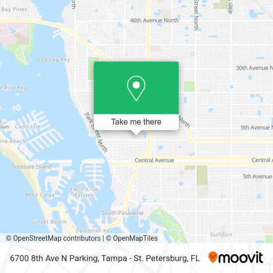 6700 8th Ave N Parking map