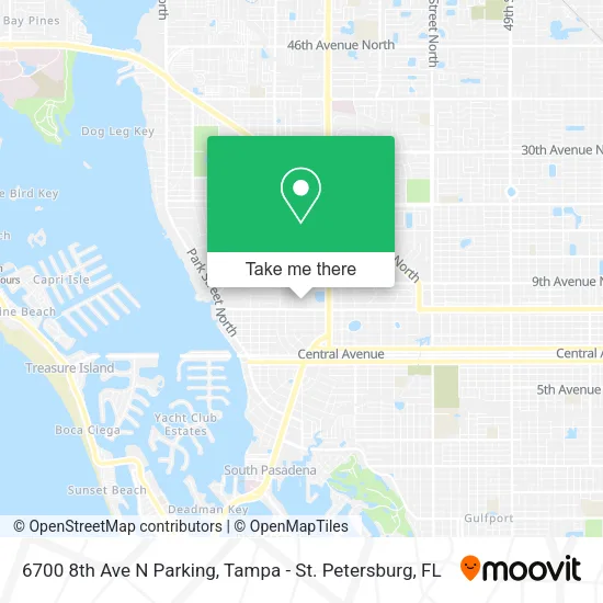 6700 8th Ave N Parking map