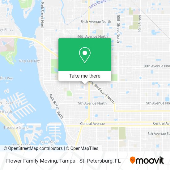Flower Family Moving map