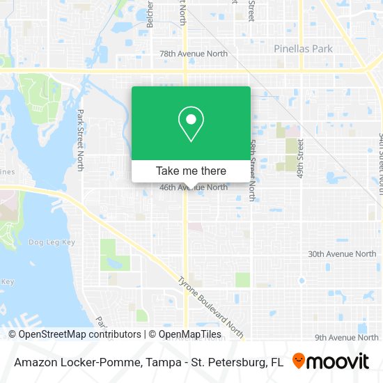 Mapa de Amazon Locker-Pomme